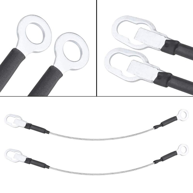 Reminnbor Truck Tailgate Cable,Tailgate Cables One Pair Pickup Truck Tailgate Tail Gate Rear Support Cable Strap for Ford Ranger Mazda 1993-2011 - Image 4